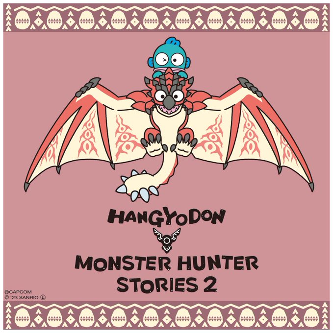 けろっぴ「ハンギョドン、何で恐竜に乗ってるのー!?」ハンギョドン「ぼく『モンスターハンターストーリーズ2』とコラボしたん けろっぴ「ハンギョドン、何で恐竜に乗ってるのー!?」ハンギョドン「ぼく『モンスターハンターストーリーズ2』とコラボしたん