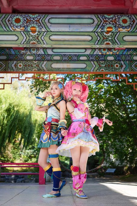 【コスプレ】アイカツ！フォトonステージ！！燃えよ甘辛胡椒拳！ロイヤルブルーチャイナコーデ💙天羽まどか：こりすちゃんロイ