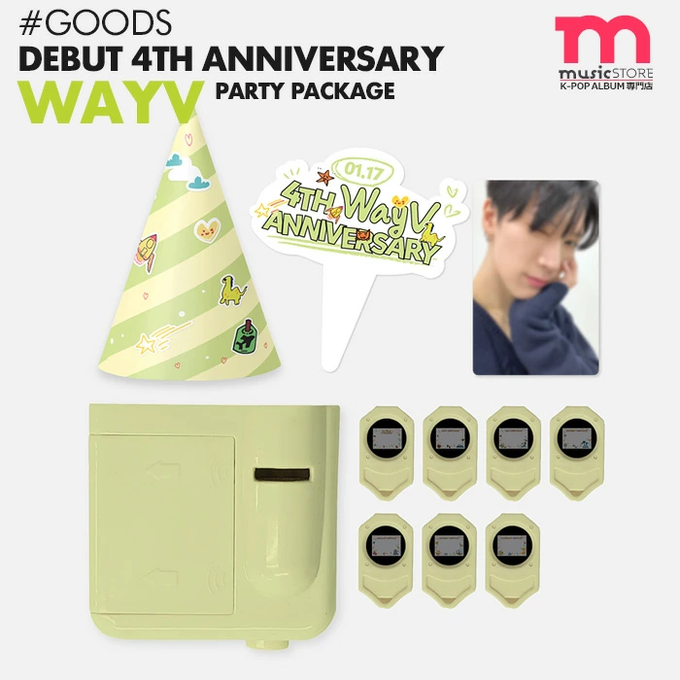 🎂━━ '予約受付中' ━━🎉#WayV Debut 4th AnniversaryOFFI 🎂━━ '予約受付中' ━━🎉#WayV Debut 4th AnniversaryOFFI