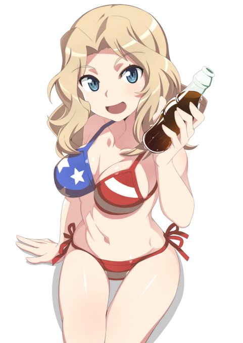 ガールズ&パンツァーのケイさん~水着~ ガールズ&パンツァーのケイさん~水着~