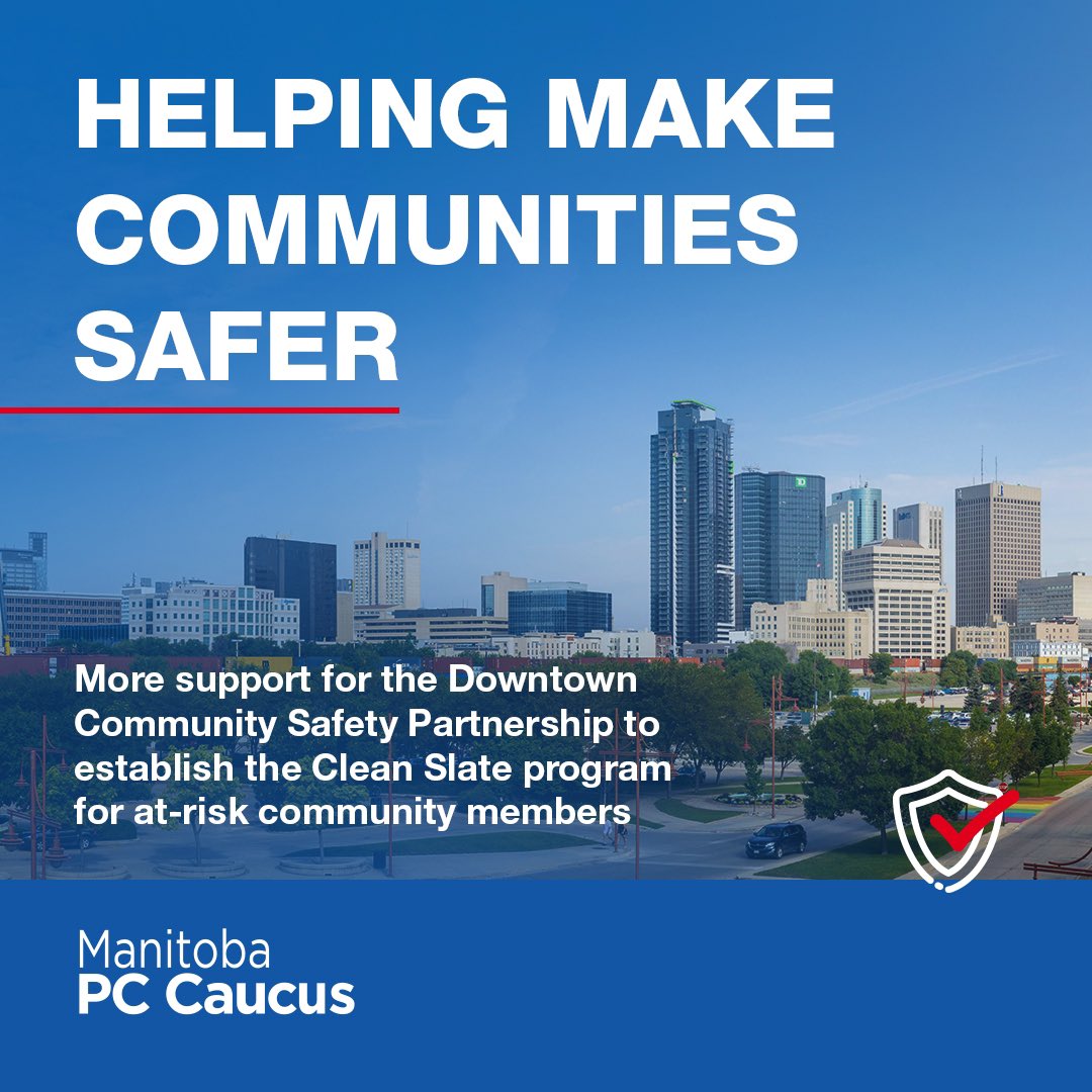 test Twitter Media - Our PC government is providing $150,000 to the @WinnipegDCSP to establish the Clean Slate program for at-risk community members, focused on cleaning and maintenance of downtown Winnipeg. #mbpoli https://t.co/UpXr4A5QBT