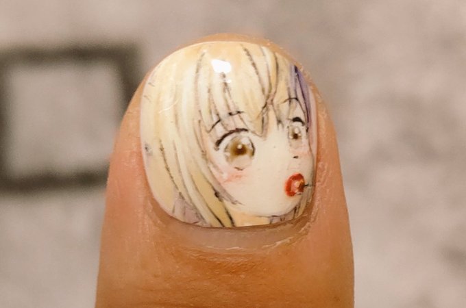 約二週間だったけど初めての痛ネイルが柚と皐で本当に良かった💕ネイル落とすのやだな~😢#このはな綺譚 約二週間だったけど初めての痛ネイルが柚と皐で本当に良かった💕ネイル落とすのやだな~😢#このはな綺譚