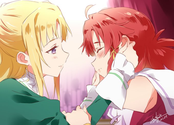 描きたくなったので再び#イゼッタ当初から度々言っていたりしますが脳内設定の魔女殿は耳が弱いそしてこういうときの大公殿下は 描きたくなったので再び#イゼッタ当初から度々言っていたりしますが脳内設定の魔女殿は耳が弱いそしてこういうときの大公殿下は
