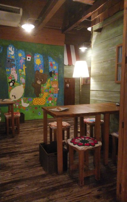 ひなこのーとのひととせ荘みたいなお店でお茶 ひなこのーとのひととせ荘みたいなお店でお茶