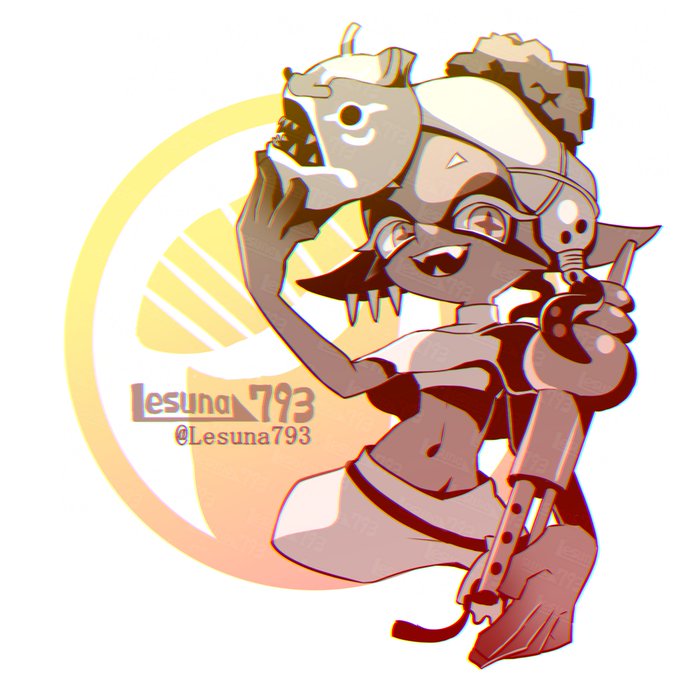 踊るギャングスタ―とサメ使い🐍🦈(マンタ君は構図が浮かびませんでした)#Splatoon3 #スプラトゥーン3 #Dee