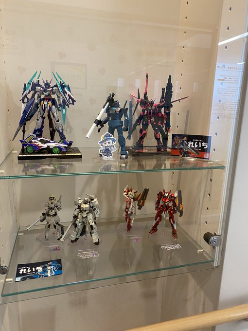 【展示品詳細その③ 北広島夢プラザ】ガンプラ、フレームアームズ、FAガールで7作品!引用元ツリーに各作品アップ写真もあり 【展示品詳細その③ 北広島夢プラザ】ガンプラ、フレームアームズ、FAガールで7作品!引用元ツリーに各作品アップ写真もあり