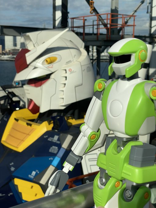 ガンダムさんといっしょ♪ #GFYロボット新年会 ガンダムさんといっしょ♪ #GFYロボット新年会