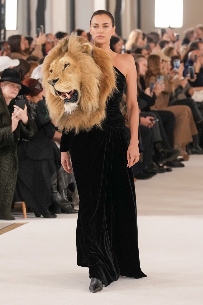 Kylie Jenner wears giant lion head to Paris Haute Couture Fashion Week