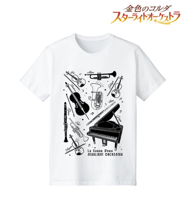 【締切間近】『金色のコルダ スターライトオーケストラ』より「Ani-Sketch Tシャツ」「Ani-Sketch 1ポ