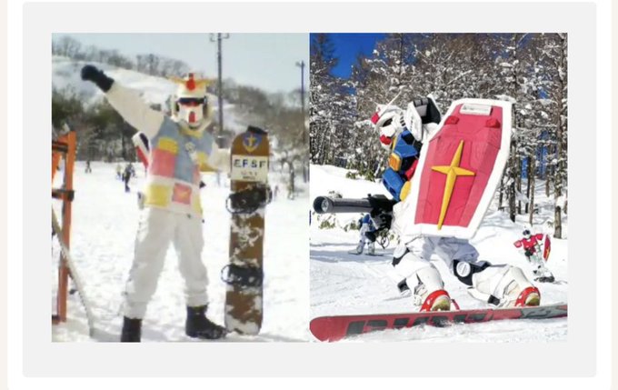 19年前と今を比較 コスプレスノーボーダー・生ガンダムさんのウェアに注目凄いクオリティ上がってる‼️ 19年前と今を比較 コスプレスノーボーダー・生ガンダムさんのウェアに注目凄いクオリティ上がってる‼️