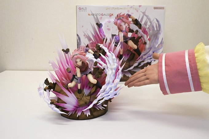 大迫力!!桜花衝の衝撃が再現されてるNARUTOギャルズDXNARUTO-ナルト- 疾風伝春野サクラ Ver.3✨発売中 大迫力!!桜花衝の衝撃が再現されてるNARUTOギャルズDXNARUTO-ナルト- 疾風伝春野サクラ Ver.3✨発売中