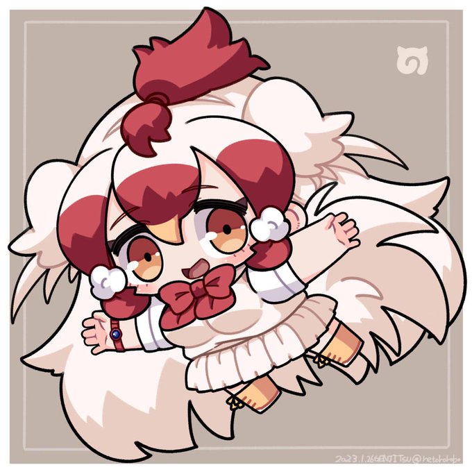 ▪️けもフレ3のニワトリちゃんを描きました🐔✨ #けもフレ3 #けものフレンズ ▪️けもフレ3のニワトリちゃんを描きました🐔✨ #けもフレ3 #けものフレンズ