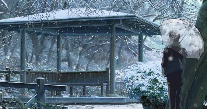 さっき見たら雪☃️❄️降ってたw久しぶりに雪降ってるの見た(*´-`)#雪#言の葉の庭 さっき見たら雪☃️❄️降ってたw久しぶりに雪降ってるの見た(*´-`)#雪#言の葉の庭
