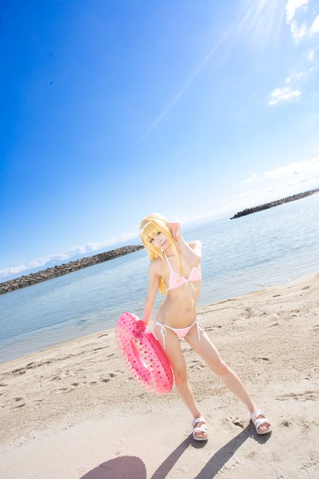 コスプレ変態王子と笑わない猫 小豆梓11月の海ー🐳 #くそ寒いので水着写真を貼る #変猫 #小豆梓 #コスプレ #cos コスプレ変態王子と笑わない猫 小豆梓11月の海ー🐳 #くそ寒いので水着写真を貼る #変猫 #小豆梓 #コスプレ #cos
