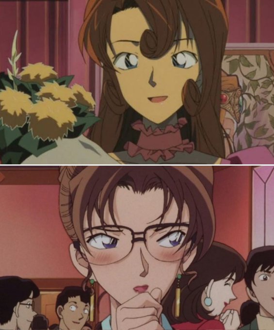 #conan#名探偵コナン有希子さんだけでなく英理さんにも言えるが、この頃の作画がどちゃクソ可愛いという共通点またこの2 #conan#名探偵コナン有希子さんだけでなく英理さんにも言えるが、この頃の作画がどちゃクソ可愛いという共通点またこの2