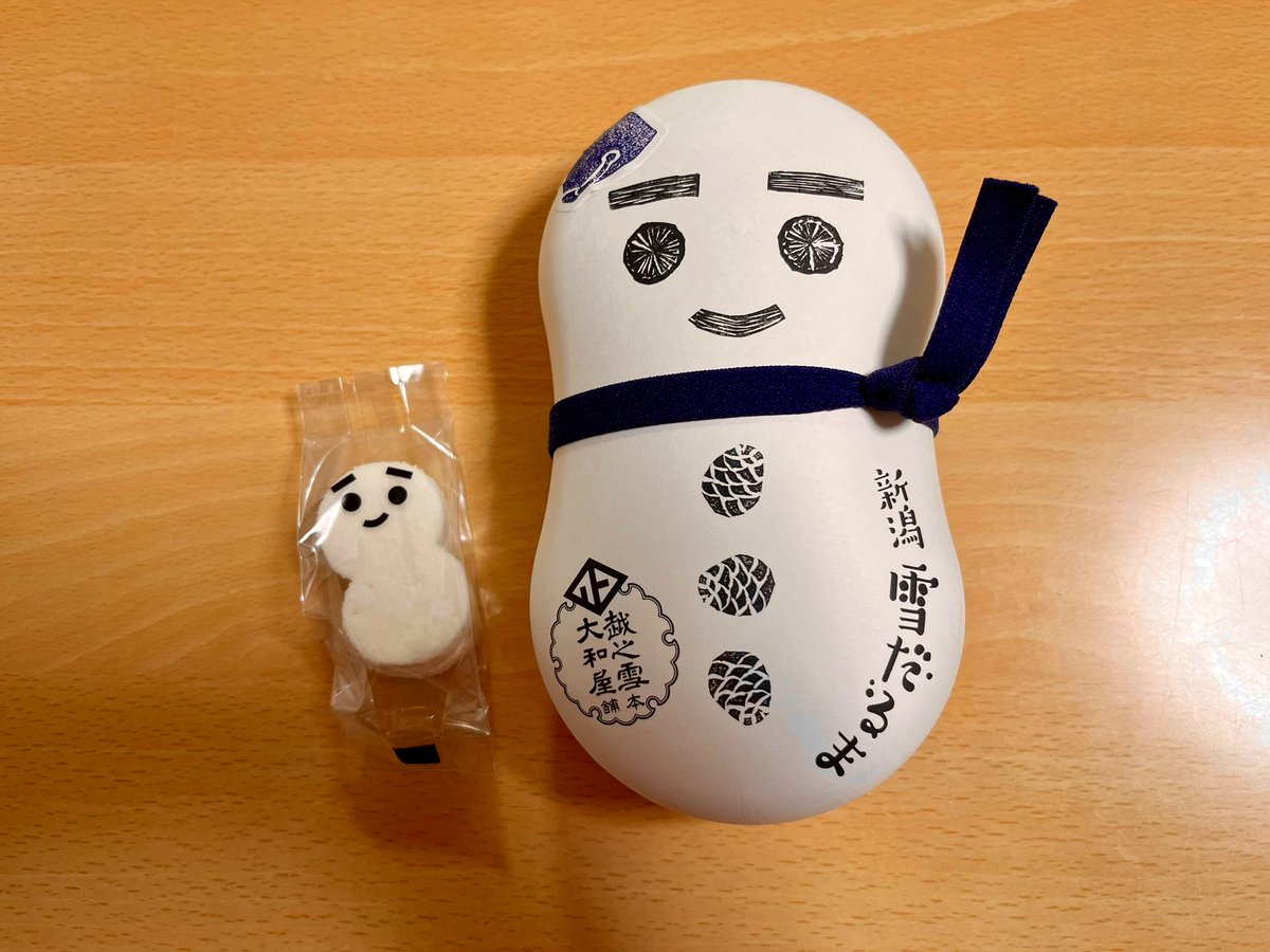 test ツイッターメディア - お正月前に買ってた新潟県越乃雪本舗さんの新潟雪だるま。一つ一つの顔がかわいい💕朝からお抹茶飲む優雅な日曜日。。 https://t.co/L3PQGhSViK