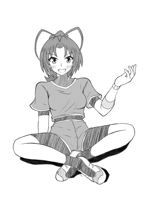 今日のお絵描き~夏紀先輩♬スポーティーな格好も似合いそうですよね。#響けユーフォニアム 今日のお絵描き~夏紀先輩♬スポーティーな格好も似合いそうですよね。#響けユーフォニアム