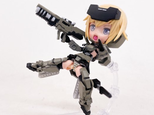 フレームアームズ・ガール Qpmini 轟雷作りました。あまりパーツでサブアーム作りました。かわいいですよ、ちゃんと塗装 フレームアームズ・ガール Qpmini 轟雷作りました。あまりパーツでサブアーム作りました。かわいいですよ、ちゃんと塗装