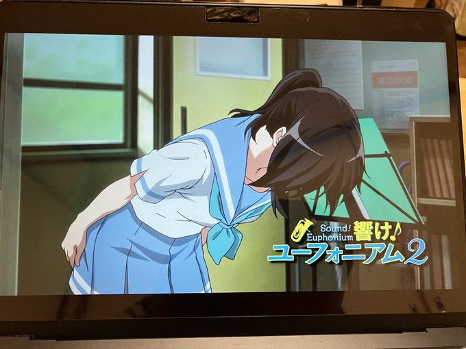 やっと分かった!#響けユーフォニアム #響けユーフォニアム2#リズと青い鳥 やっと分かった!#響けユーフォニアム #響けユーフォニアム2#リズと青い鳥