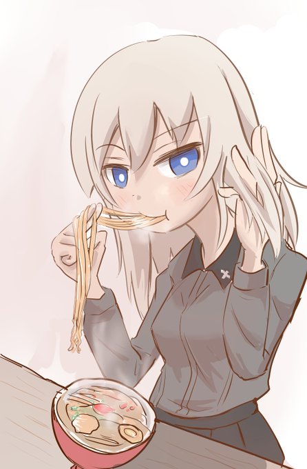 AIラーメン風エリカを描いたよ #ガルパン #garupan AIラーメン風エリカを描いたよ #ガルパン #garupan
