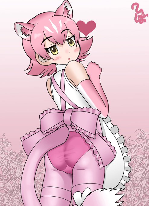 デジタル練習、第486弾です。ピーチパンサーさんです。#けものフレンズ デジタル練習、第486弾です。ピーチパンサーさんです。#けものフレンズ