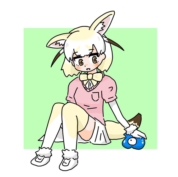 フェネック「今週もがんばってね」#けもフレ フェネック「今週もがんばってね」#けもフレ