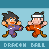 (╹◡╹) ドラゴンボール 神龍の謎 (バンダイ)「孫悟空 & GOKU」#ドット絵 #pixelart (╹◡╹) ドラゴンボール 神龍の謎 (バンダイ)「孫悟空 & GOKU」#ドット絵 #pixelart