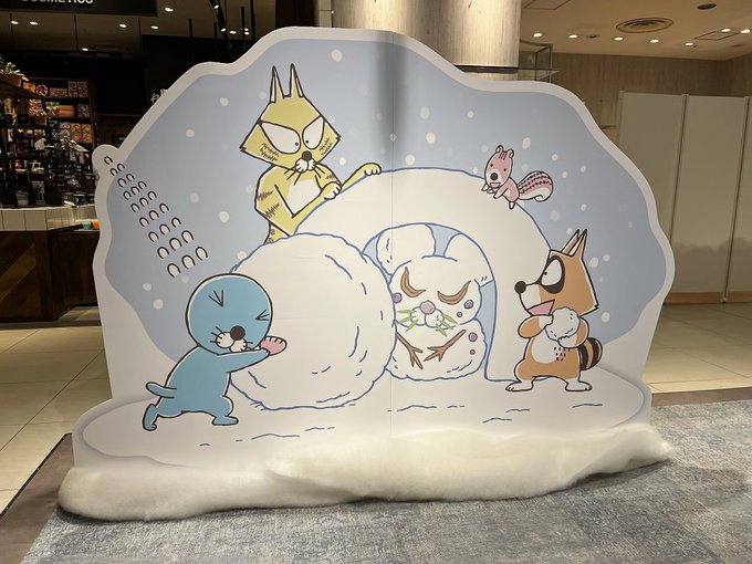 「#ぼのぼの × #しまっちゃうおじさん POP UP STORE」も残りあと3日❗️お店では、先行販売・POP UP 「#ぼのぼの × #しまっちゃうおじさん POP UP STORE」も残りあと3日❗️お店では、先行販売・POP UP