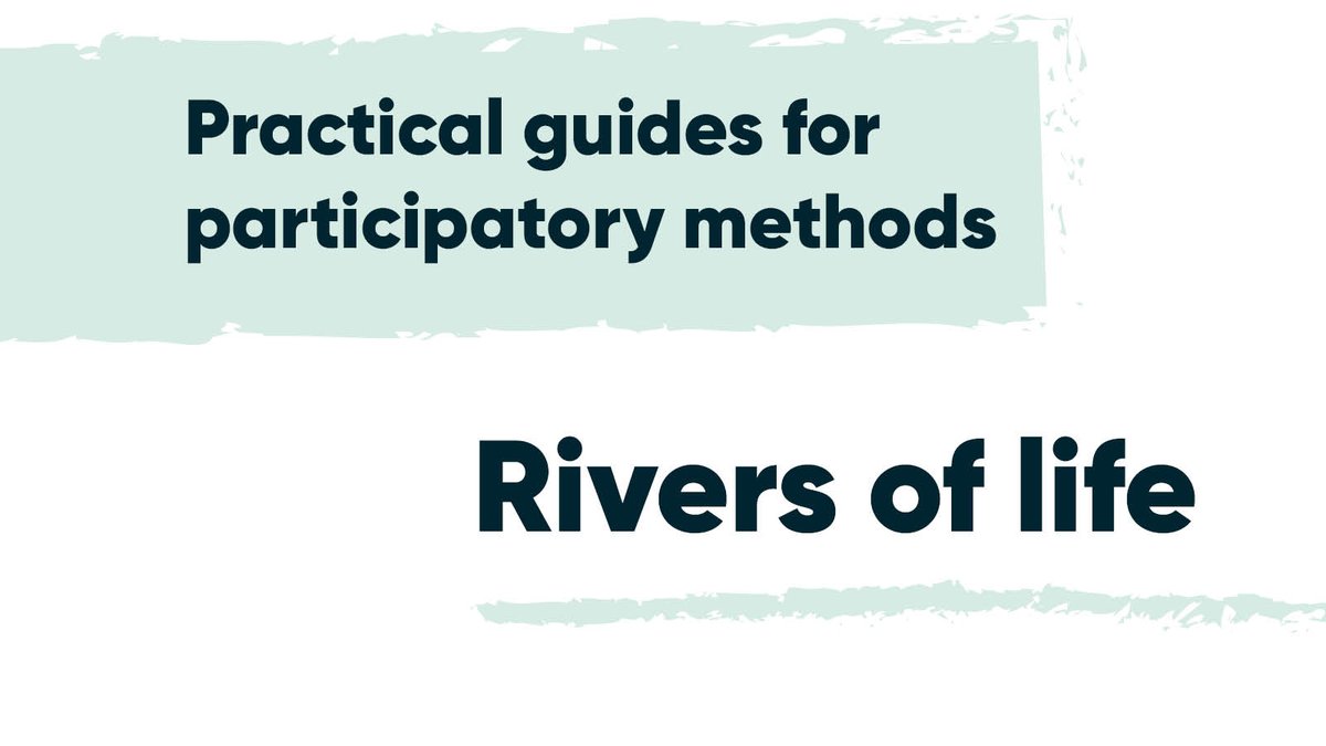 Twitter image for Drawing Rivers of Life can help communicate personal experiences and facilitate group dialogues.

Take a look at this practical guide to Rivers of Life featuring IDS-led @CREID_Dev work in India and Nigeria. 

👉 https://t.co/ybID7rHSWl

@johoward_ch #ParticipatoryMethods https://t.co/qTgP1q5bag