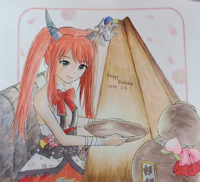 うららのお誕生日💐✨#蓮見うらら生誕祭2023#バトガ うららのお誕生日💐✨#蓮見うらら生誕祭2023#バトガ