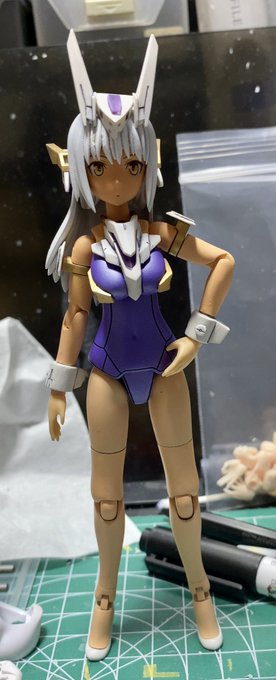 ようやくレイファル子素体出来た・・・( ̄▽ ̄;)葵「何年ぶりかしらね、この姿。まぁ素体仕上げてくれたのはありがとうね♪」 ようやくレイファル子素体出来た・・・( ̄▽ ̄;)葵「何年ぶりかしらね、この姿。まぁ素体仕上げてくれたのはありがとうね♪」