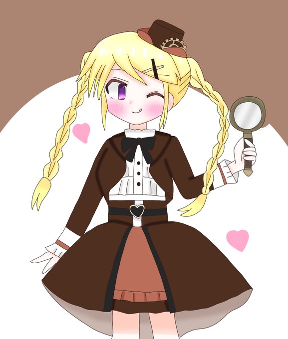 展の衣装のカレンを描きましたよ…♪#きんいろモザイク 展の衣装のカレンを描きましたよ…♪#きんいろモザイク