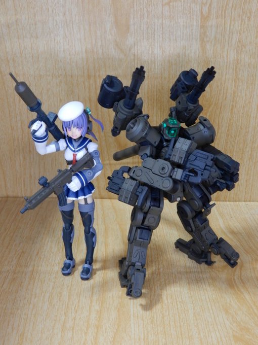 グライフェン兄妹再び!!今度は武装モードだ!!#フレームアームズ #フレームアームズ・ガール グライフェン兄妹再び!!今度は武装モードだ!!#フレームアームズ #フレームアームズ・ガール