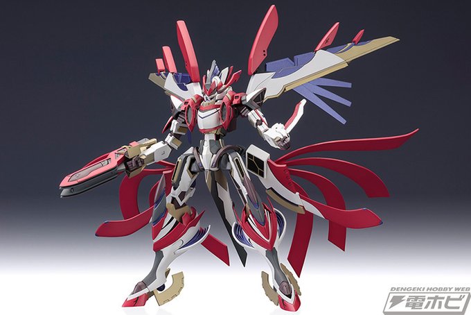 【今週の話題】機体フォルムとアクションギミックを再現!『マジェスティックプリンス』レッドファイブのプラモデルが再販!フル 【今週の話題】機体フォルムとアクションギミックを再現!『マジェスティックプリンス』レッドファイブのプラモデルが再販!フル