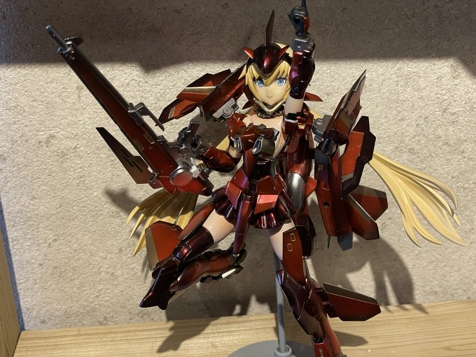 もうちょっとだけなんか手を加えるつもりだけどなんとかプラコンに参戦できそう。#アメパラプラコン#フレームアームズ・ガール もうちょっとだけなんか手を加えるつもりだけどなんとかプラコンに参戦できそう。#アメパラプラコン#フレームアームズ・ガール