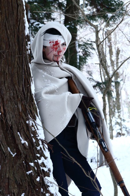 ゴールデンカムイ/ cosplay左撃ち(※血糊注意)◇撮影 尾形百之助 ロケーション ゴールデンカムイ/ cosplay左撃ち(※血糊注意)◇撮影 尾形百之助 ロケーション