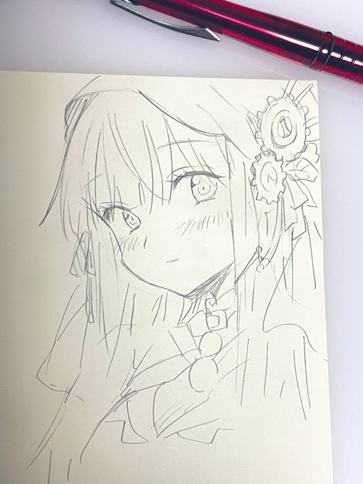 配信してるみたいなので久しぶりに描いてみました。世界で一番たくさんリューズさんを描いたはずなのに凄くうろ覚えになってる🧠 配信してるみたいなので久しぶりに描いてみました。世界で一番たくさんリューズさんを描いたはずなのに凄くうろ覚えになってる🧠