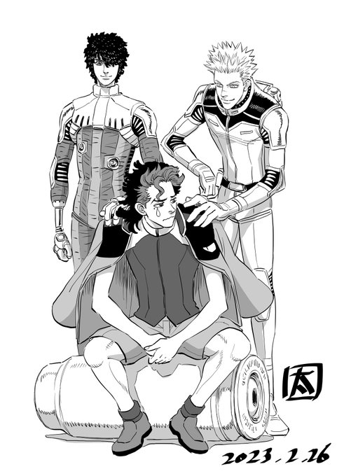 サンダーボルトTVエディション放送記念にイラスト投下(^^) サンダーボルトTVエディション放送記念にイラスト投下(^^)