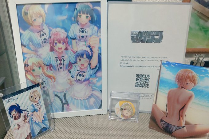 またまたクリアファイル当選しました🤗嬉しすぎる😆ドメカノ、かのかり検定、女神のカフェテラスと好きな作品ばかり😍アニメも始 またまたクリアファイル当選しました🤗嬉しすぎる😆ドメカノ、かのかり検定、女神のカフェテラスと好きな作品ばかり😍アニメも始