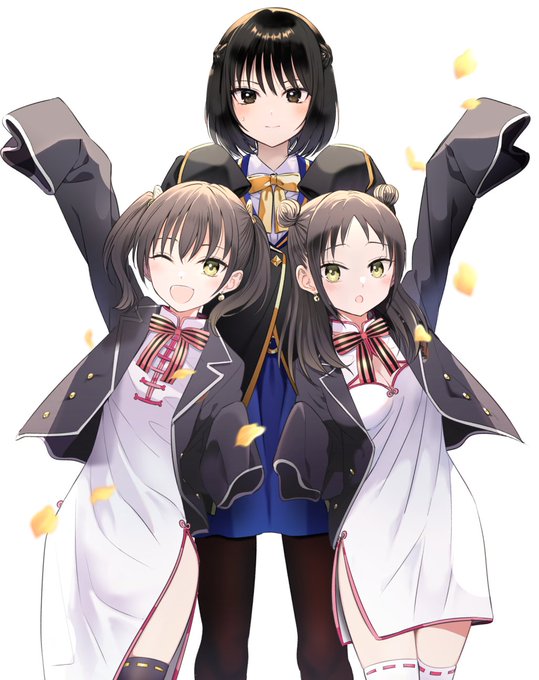 【黒猫と魔女の教室】四巻の初版特典はハナ×胡蝶×手李亞の黒髪トリオポスカ!3/9発売、是非GETしてくださいね! #寄宿 【黒猫と魔女の教室】四巻の初版特典はハナ×胡蝶×手李亞の黒髪トリオポスカ!3/9発売、是非GETしてくださいね! #寄宿