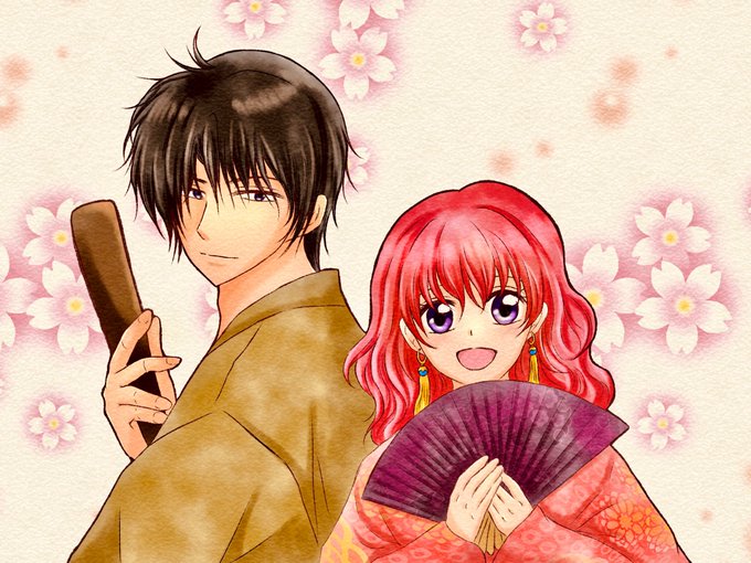 今日はひな祭り🎎🌸おとといやっと、お雛様出しました🤣#ハクヨナ　＃暁のヨナ 