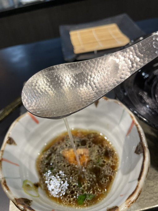 追いざるまでしてシバき倒したタポンをドゥルンで割って追い込みを掛けていく⤴️旨味の塊を飲んでるようで至福すぎて仕方がない 追いざるまでしてシバき倒したタポンをドゥルンで割って追い込みを掛けていく⤴️旨味の塊を飲んでるようで至福すぎて仕方がない