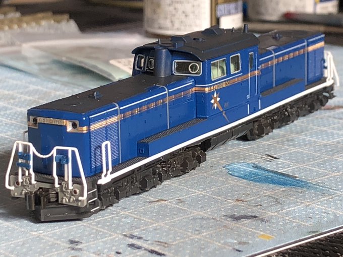 軽く完成報告フリーランス枠でDF51-1104号機が落成しました👏👏👏👏RAIL WARS! に出てくるDF51-110