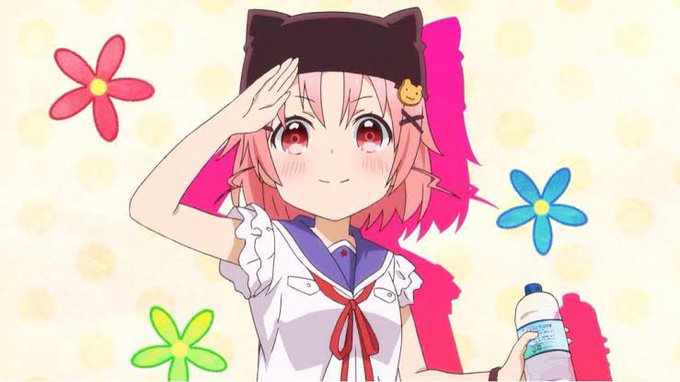 ちなみにこいつはがっこうぐらし!というアニメの丈槍由紀っつうヤツです ちなみにこいつはがっこうぐらし!というアニメの丈槍由紀っつうヤツです