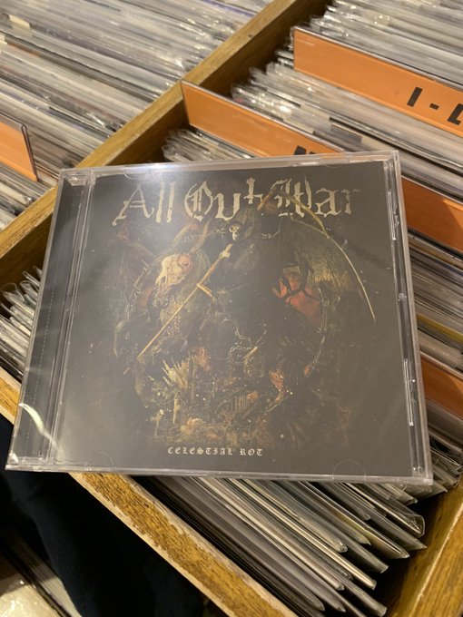 NYHC/APOCALYPTIC METALバンドALL OUT WARによる最新作が入荷📦DEATH METAL/BL