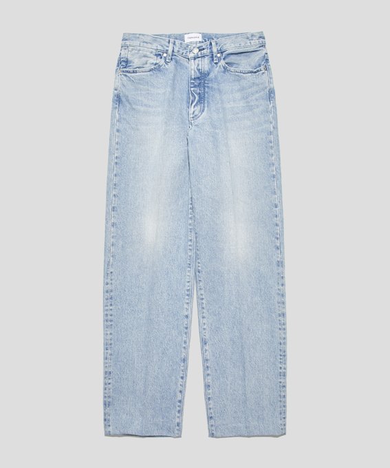 THE TOKYO＋TANAKAのコラボデニムEX.THE JEAN TROUSERS BLEACH BLUE THE 