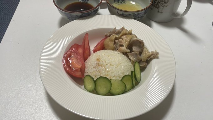食戟のソーマで登場した叡山枝津也が披露した海南鶏飯(ハイナンジーファン)作ってみました！  