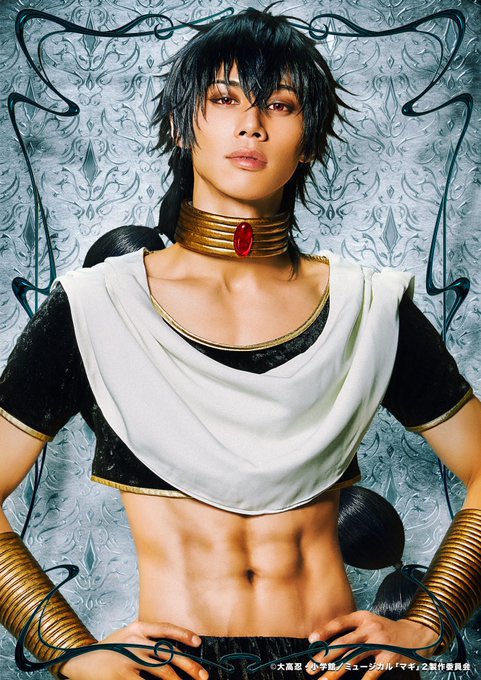 マギの #手島章斗 からハッシュタグ飛んでどんな人なんだろ〜って検索した時にウィック舞台メイクなどを取っ払いジュダル様じ マギの #手島章斗 からハッシュタグ飛んでどんな人なんだろ〜って検索した時にウィック舞台メイクなどを取っ払いジュダル様じ