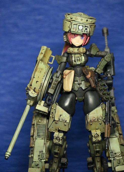 #FAガールM36ジャクソンガール、「アドリアナ•ブコメノビッチ」完成しましたFAガールとAFVのM36をミキシング、陸