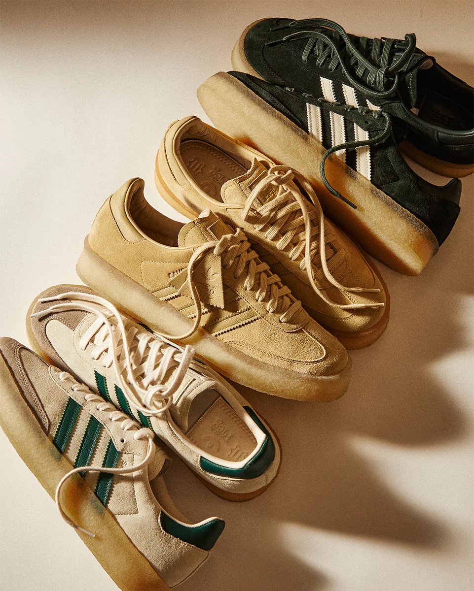 Raffle closes at 12pm ET 9am PT.
Ronnie Fieg x adidas x Clarks 8th Street Samba.
️ Pairs will not...